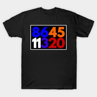 Anti-Trump 861211320 Vote Trump out on November 3rd T-Shirt